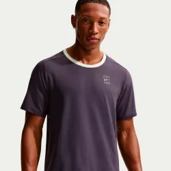 Nike Court Dri - FIT Advantage T Shirt Herren lila