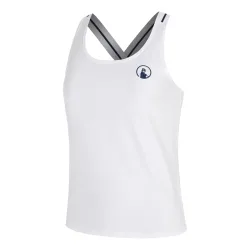 Quiet Please Serve & Volley Tank - Top Damen weiß