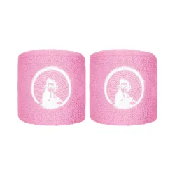 Quiet Please Memories Faded Memories Schweißband 2er Pack Unisex - pink, pink