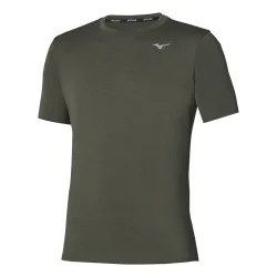 Mizuno Impulse Core Laufshirt Herren - dunkelgrün