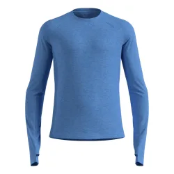 Odlo X-Alp 115 Langarm-Laufshirt für Herren - Trail Running, Wandern - blau, L