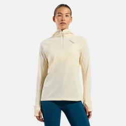 Odlo X-Alp Lauf-Hoodie für Damen - Trail Running, Running - grau, XS