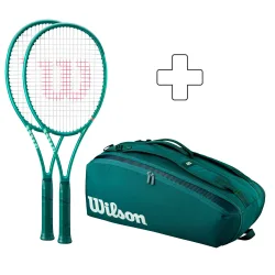 Wilson 2x Blade 98 16X19 V10 plus Schlägertasche