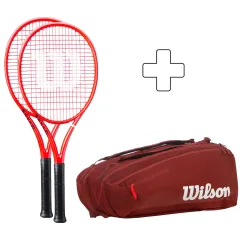 Wilson 2x Defyer 98 Pro V1 plus Schlägertasche