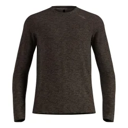 Odlo Essential Seamless Langarm-Laufshirt für Herren - Training, Running - braun, XXL