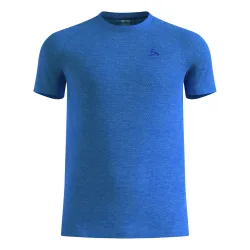Odlo Essential Seamless Lauf-T-Shirt für Herren - Training, Running - blau, XXL