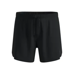 Odlo Zeroweight 5 Inch Laufshorts mit Innenhose für Herren - Training, Running - schwarz, XXL