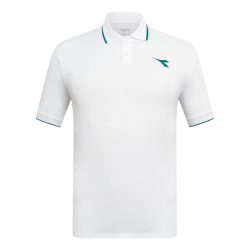 Diadora Match Polo Herren - weiß