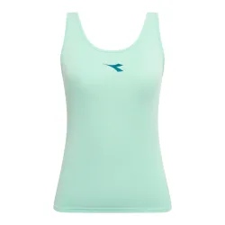 Diadora Court Tank - Top Damen grün