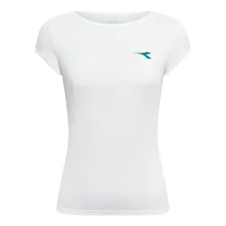 Diadora Court T - Shirt Damen weiß