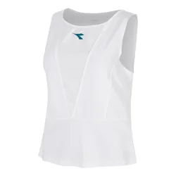 Diadora Match Tank - Top Damen weiß