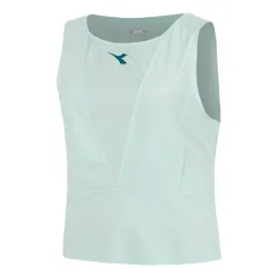 Diadora Match Tank - Top Damen grün