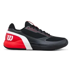 Wilson Rush Pro 5 Allcourtschuh Herren - schwarz, neonrot