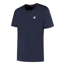 K-Swiss Hypercourt Basic T-Shirt Herren - dunkelblau