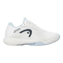 HEAD Sprint EVO Allcourtschuh Damen - weiß, hellblau