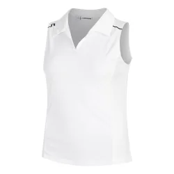JLindeberg Leah Polo Damen - weiß