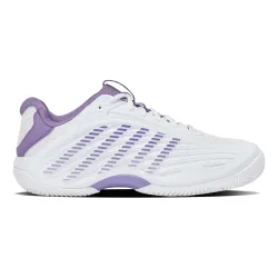 K-Swiss Hypercourt Express 3 Sandplatzschuh Damen - weiß, lavendel