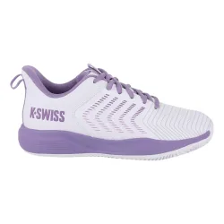 K-Swiss Ultrashot Light Sandplatzschuh Damen - weiß, lavendel