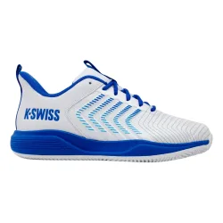 K-Swiss ULTRASHOT LIGHT Clay Sandplatzschuh Herren-weiß, blau