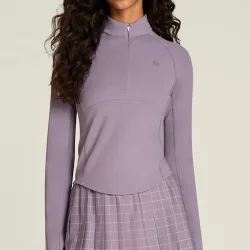 Wilson Baseline Half - Zip Longsleeve Damen