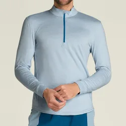 Wilson Everyday Performance Half - Zip Longsleeve Herren blaugrau