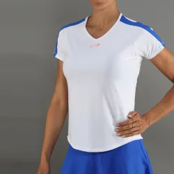 Endless T - Shirt Damen weiß, blau