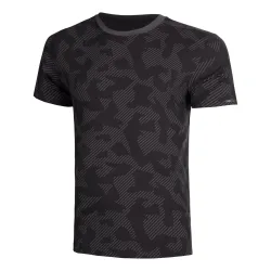 NEO Feel the Vybe AOP Laufshirt Herren-schwarz