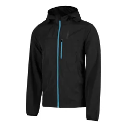 NEO Feel the Vybe Fly Laufjacke Herren-schwarz, türkis