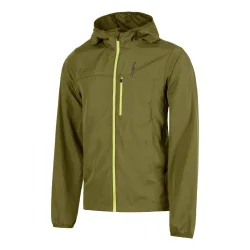 NEO Feel the Vybe Fly Laufjacke Herren-oliv, limette