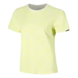 NEO Feel the Vybe AOP Laufshirt Damen-limette
