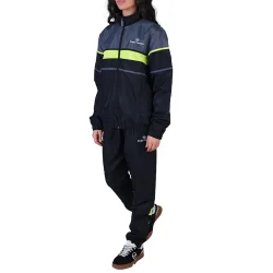 Sergio Tacchini Scorpione Trainingsanzug Herren - schwarz, grau