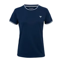 Tecnifibre Team Tech T-Shirt Damen - dunkelblau