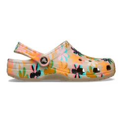 Crocs Classic Graphic Clog Badelatschen Damen