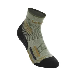 UYN Trail One Grip Laufsocken Herren - grün, schwarz