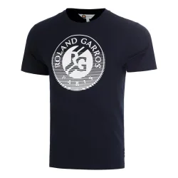 Roland Garros Big Logo T-Shirt Herren - dunkelblau