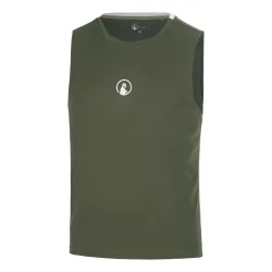Quiet Please Memories Winner Tech Tank-Top Herren - dunkelgrün