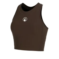 Quiet Please Memories Rib Crop Tank - Top Damen