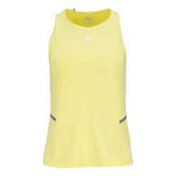 Fila Lettie (with built-in-bra) Tank-Top Damen - gelb