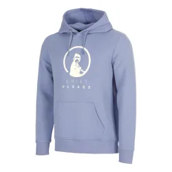 Quiet Please Baseline Hoody Unisex - blau