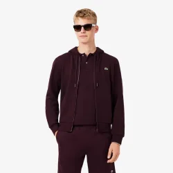 Lacoste Sweatjacke Herren - dunkelrot