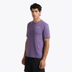 Diadora Tech T-Shirt Herren - violett