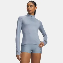 Under Armour Velociti Half Zip  Laufshirt Damen - blau