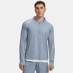 Under Armour Velociti Half Zip  Laufshirt Herren - blau