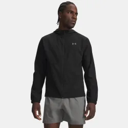 Under Armour Velociti Hooded  Laufjacke Herren - schwarz