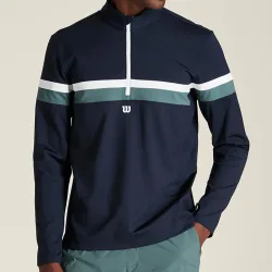 Wilson Elevate Performance Half - Zip Longsleeve Herren