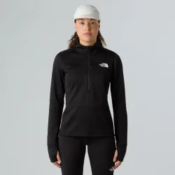 The North Face Winter Warm Pro 1/4 Zip Damen Longsleeve Schwarz, Damen, Größe: XL