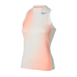 Mizuno Tank-Top Damen - koralle, weiß