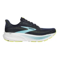 Brooks Ghost 17 Wide Neutralschuh Herren - dunkelblau, limette