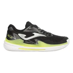 Joma Ace Sandplatzschuh Damen - schwarz, limette