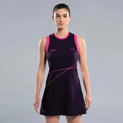 NOX Kleid Damen-schwarz,pink